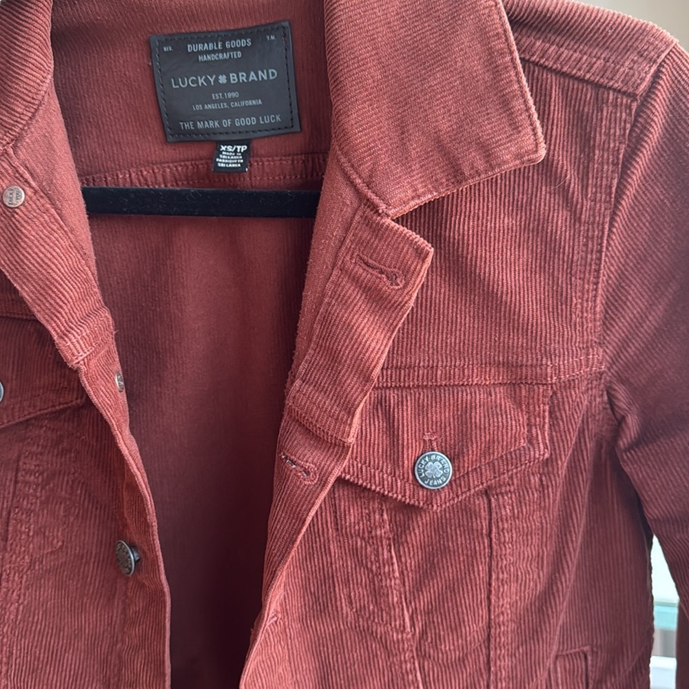 Women’s Lucky Brand Corduroy Jacket - Picture 4 of 4